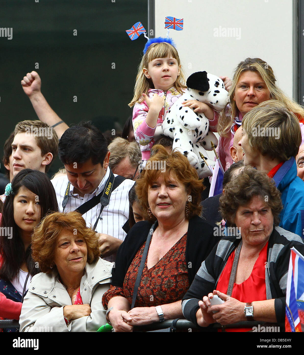Die Hochzeit von Prinz William und Catherine Middleton - Atmosphäre am Goring Hotel in London, England - 29.04.11 Stockfoto