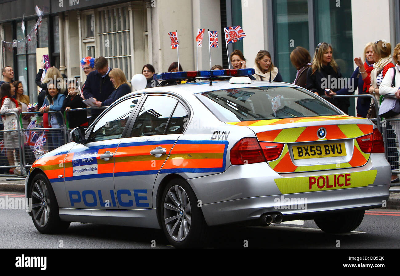 Die Hochzeit von Prinz William und Catherine Middleton - Atmosphäre am Goring Hotel in London, England - 29.04.11 Stockfoto