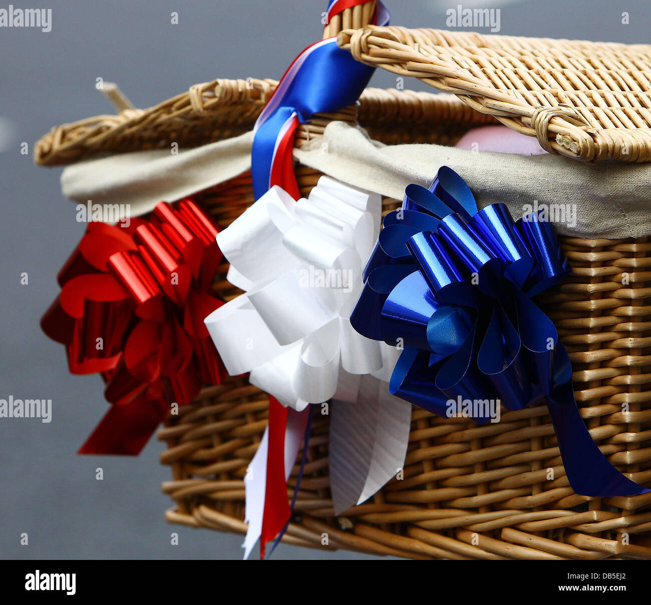 Die Hochzeit von Prinz William und Catherine Middleton - Atmosphäre am Goring Hotel in London, England - 29.04.11 Stockfoto