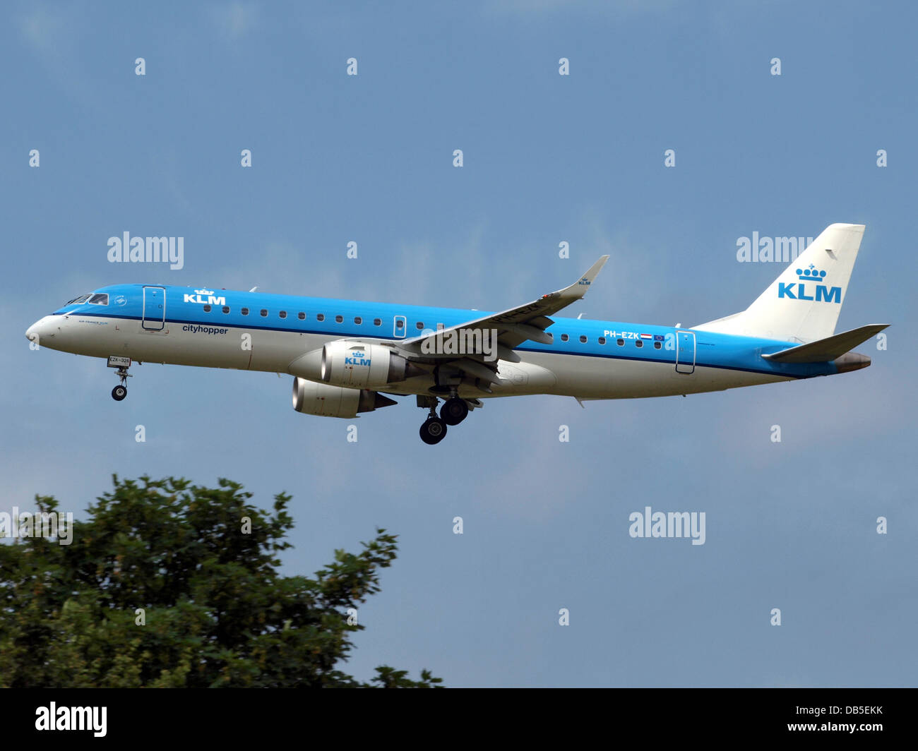 PH-EZ KLM Cityhopper Embraer ERJ-190STD (ERJ-190-100) - Cn 19000326 3 Stockfoto