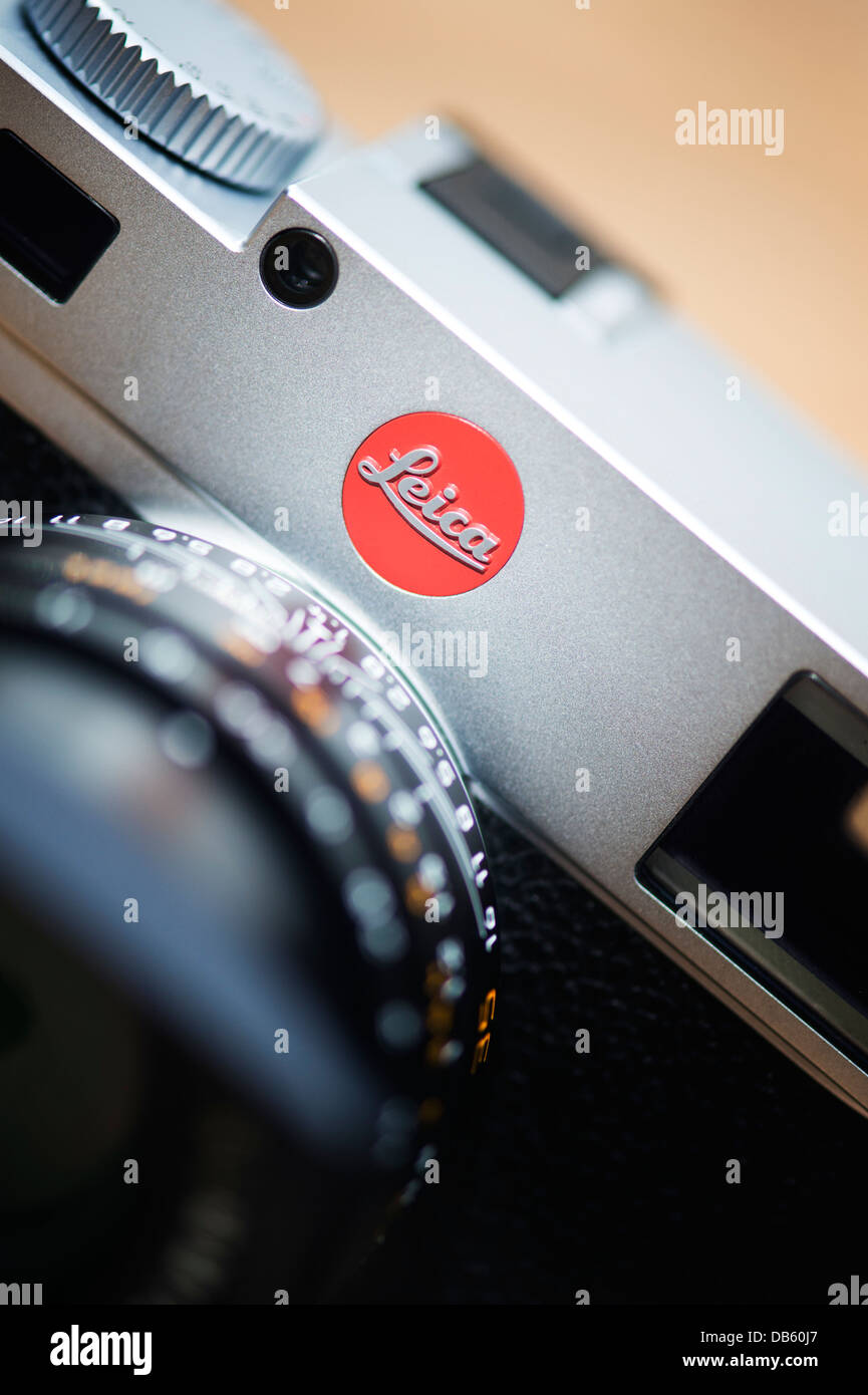 Messsucherkamera Leica M 240. Selektiven Fokus Stockfoto