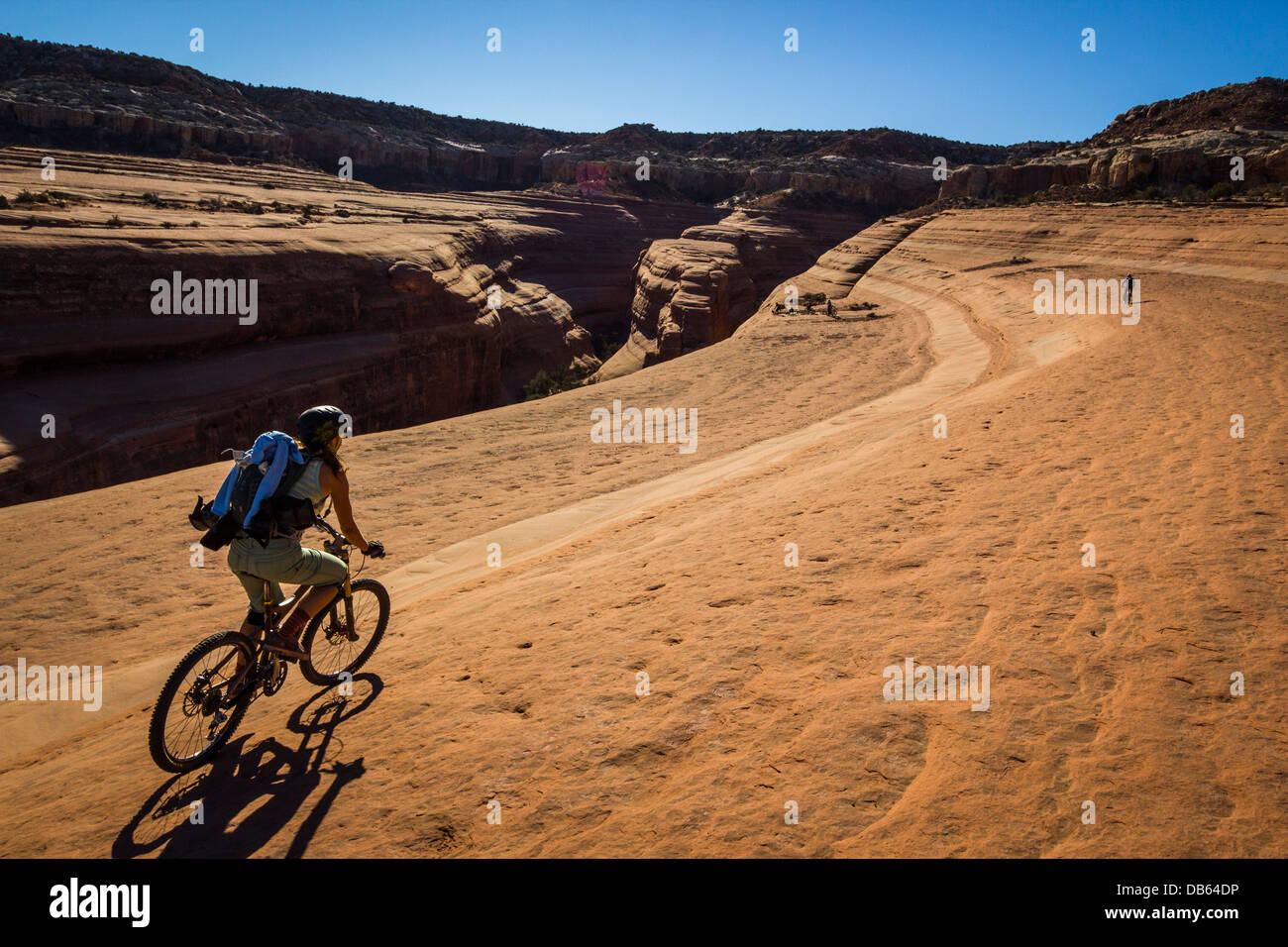 Bartlett-Waschplatz in der Nähe von Moab, Utah. Stockfoto