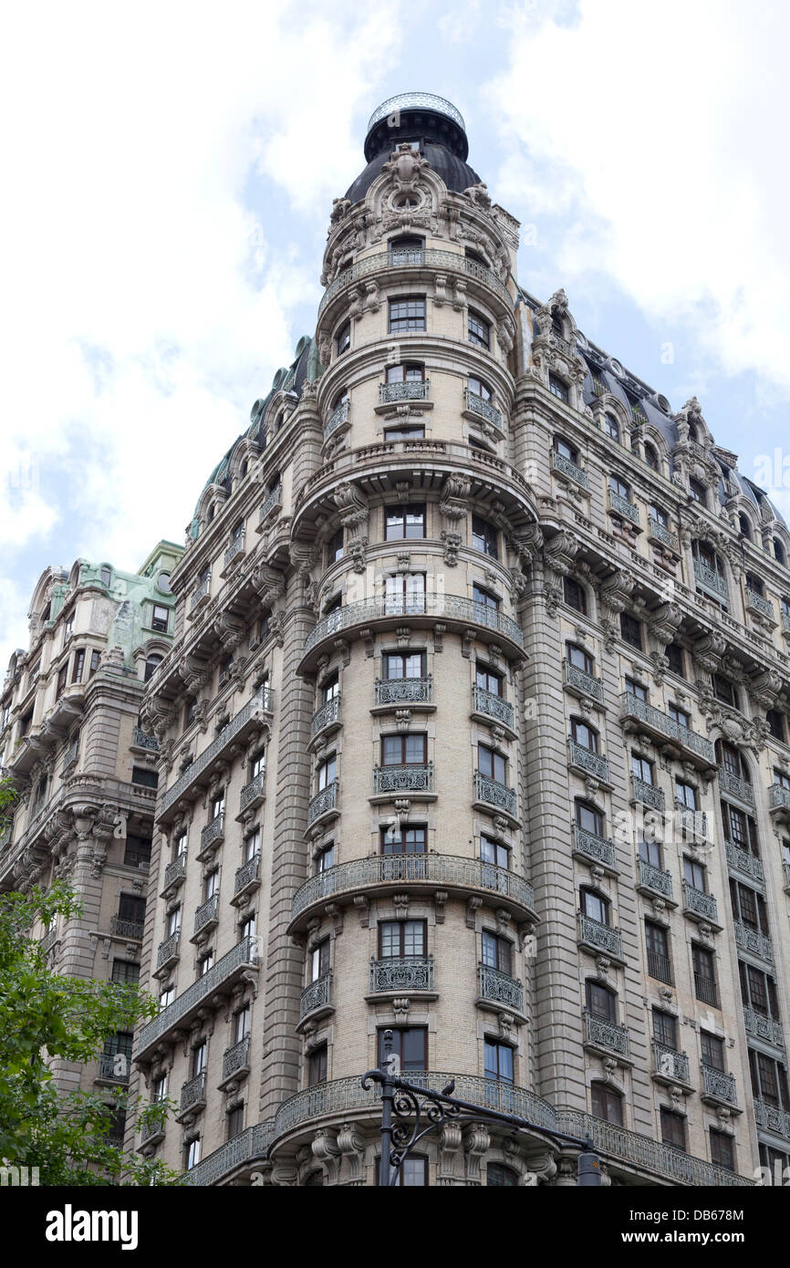 Die Gebäude in New York City Ansonia Stockfoto