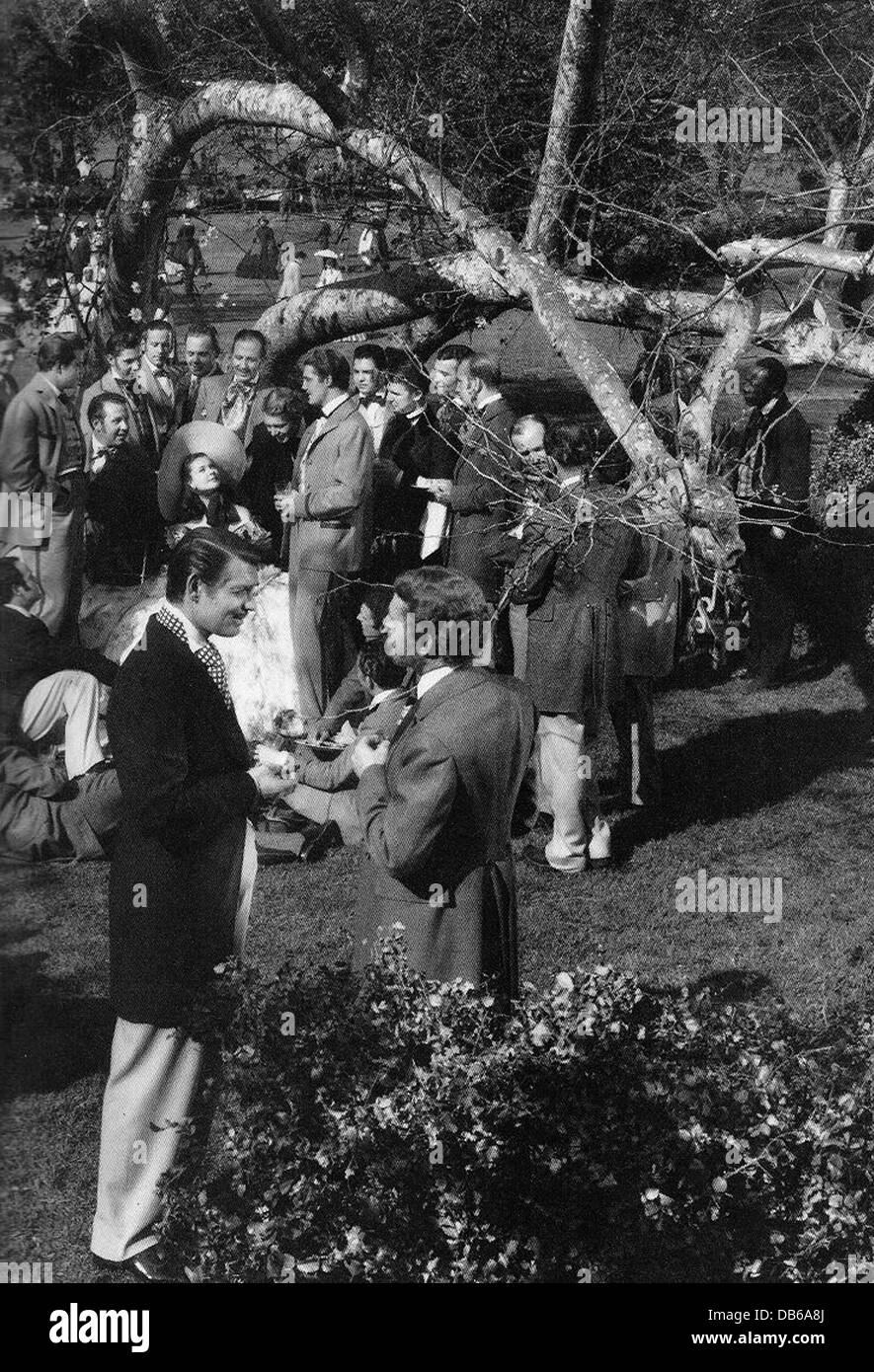 GEGANGEN mit dem WIND Selznick International Bilder, 1939. Regie: Victor Fleming, George Cukor, Sam Wood. Clark Gable, Vivia Stockfoto