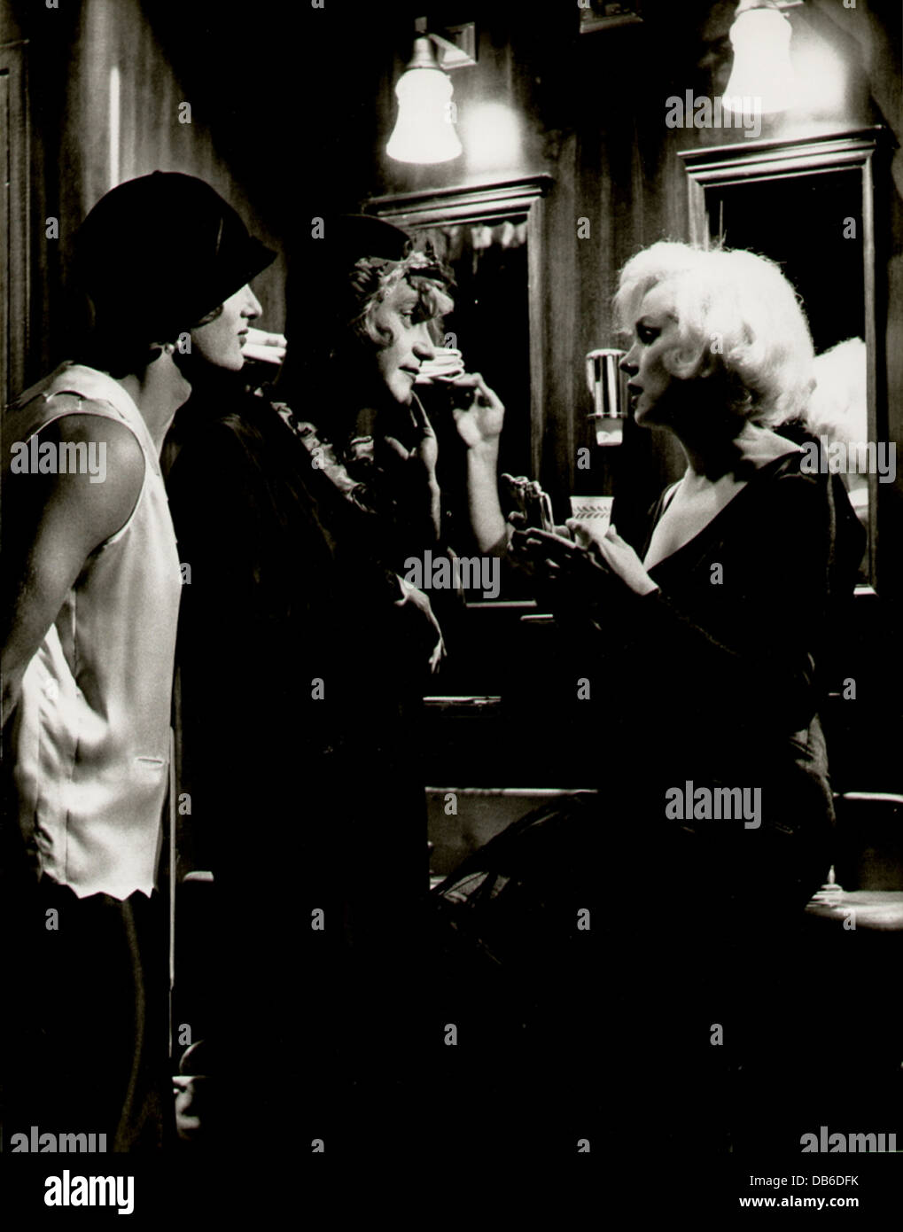 SOME LIKE IT HOT United Artists, 1959. Unter der Regie von Billy Wilder. Kamera: Charles Lang. Mit Marilyn Monroe Stockfoto