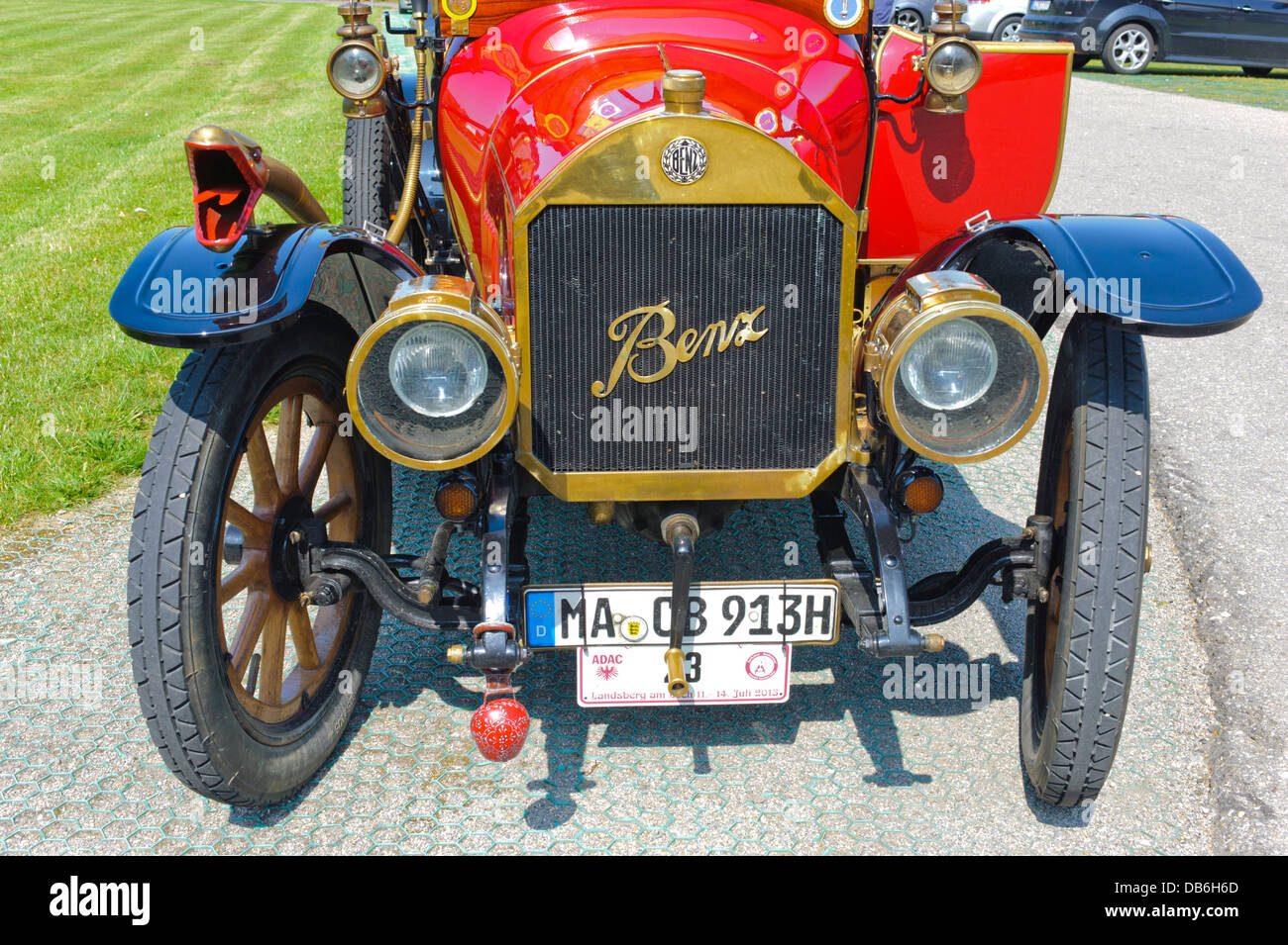 Benz 8/20, erbaut im Jahr 1913, Foto, aufgenommen am 13. Juli 2013 in Landsberg, Deutschland Stockfoto