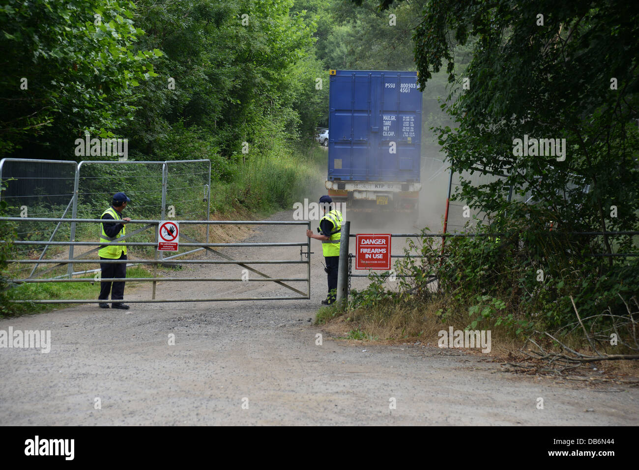 Hydraulic Fracturing (Fracking) Firma Cuadrilla hat eine Baugenehmigung