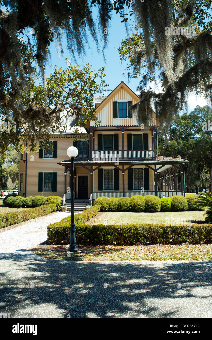 Die dubignon Cottage an der Jekyll Island Club Hotel, Jekyll Island, Georgia Stockfoto