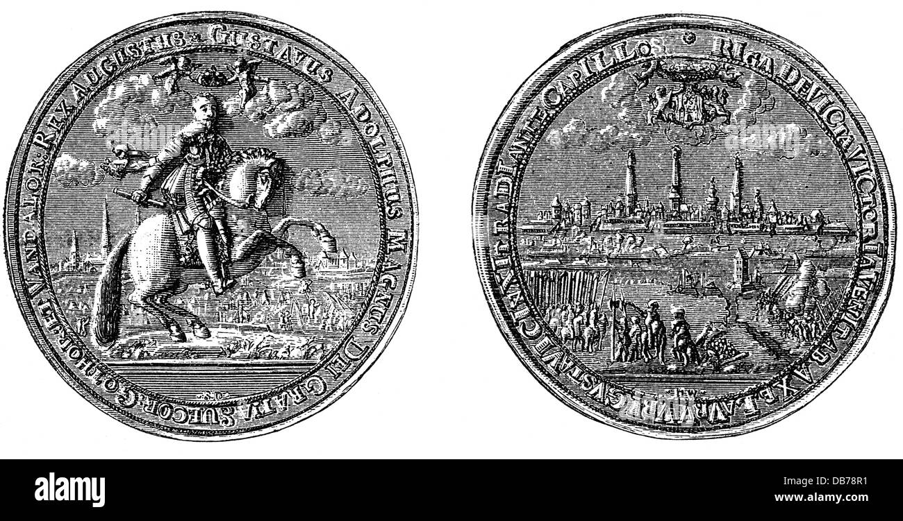 Polnisch-Schwedischer Krieg 1600 - 1629, Zusatzrechte-Freiräumungen-Nicht Verfügbar Stockfoto