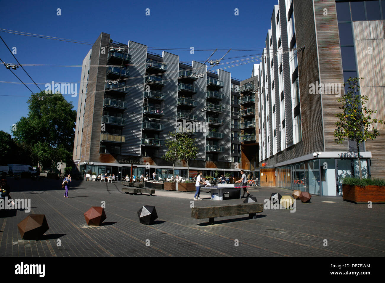 Bermondsey Square Entwicklung, Bermondsey, London, UK Stockfoto