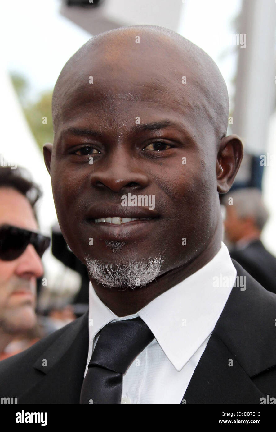 Schauspieler Djimon Hounsou 2011 Internationale Filmfestspiele Cannes - Tag 1 Eröffnungszeremonie und Mitternacht in Paris Premiere Cannes, Frankreich - 11.05.11  Stockfoto