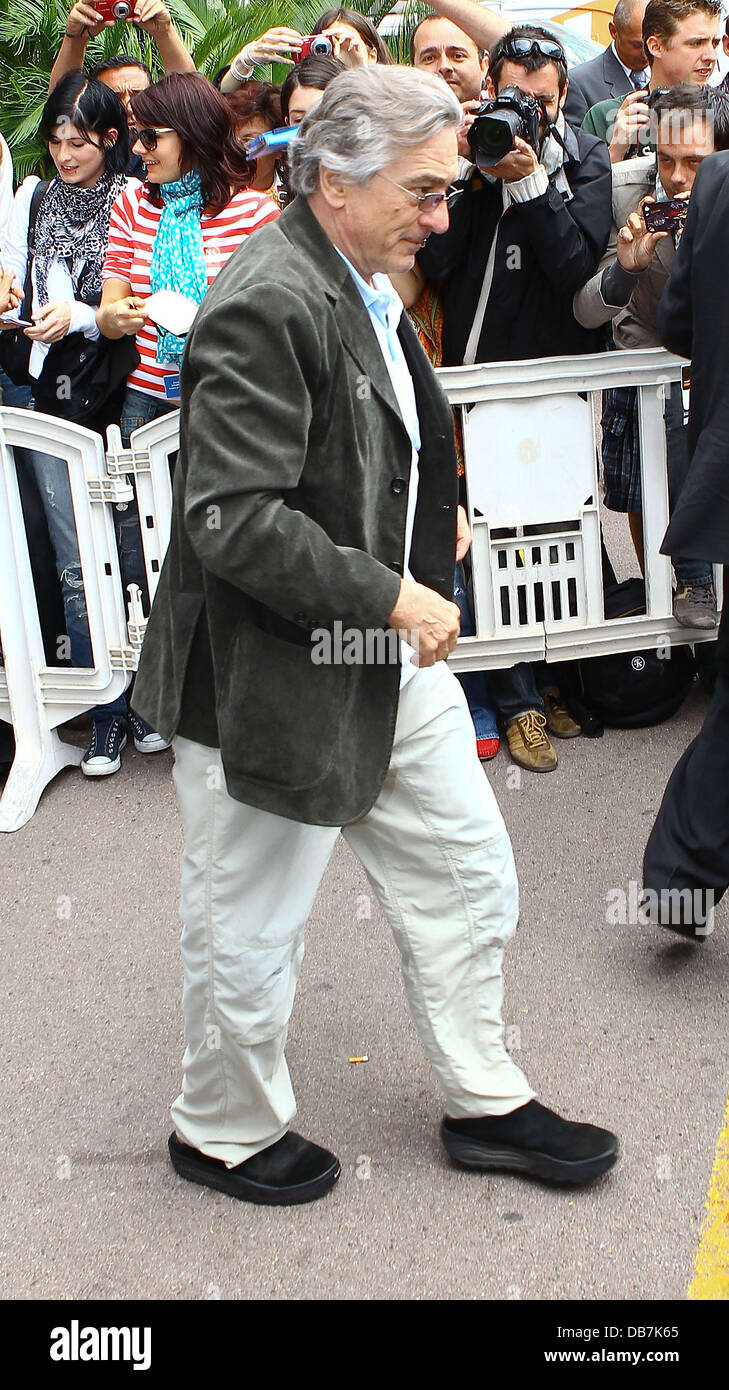 Robert De Niro-Promis auf dem 2011 Cannes Film Festival - Tag 3 Cannes, Frankreich - 12.05.11 Stockfoto