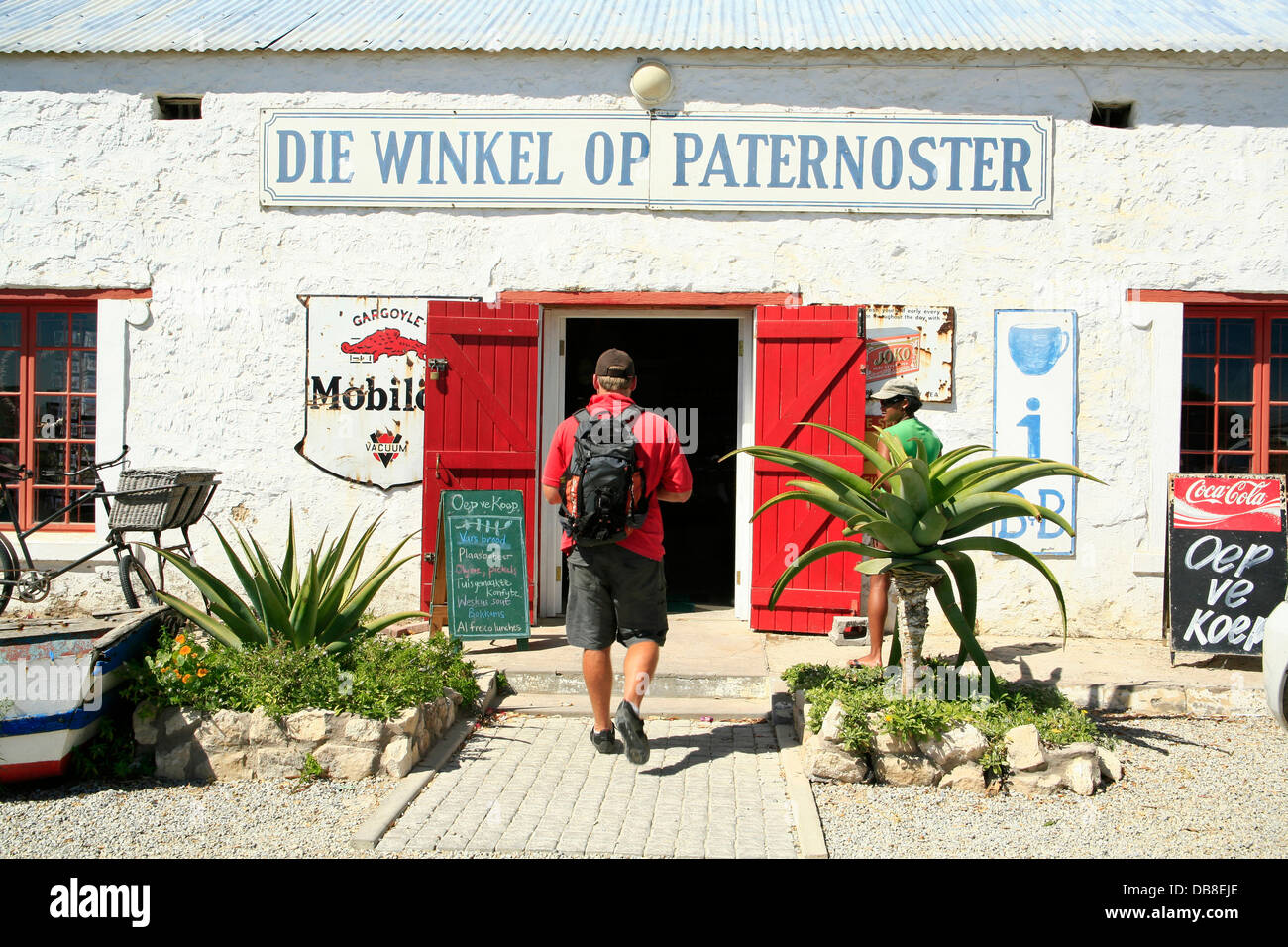 Shop bei Paternoster, Westküste, Western Cape, South Africa Stockfoto