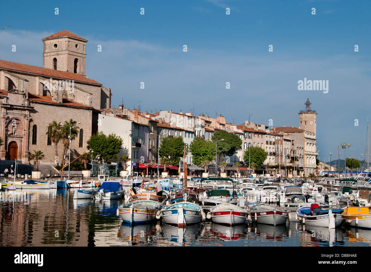 La Ciotat alten Vieux Port Hafen Provence Côte d ' Azur Cote d ' Azur Frankreich mediterran Stockfoto