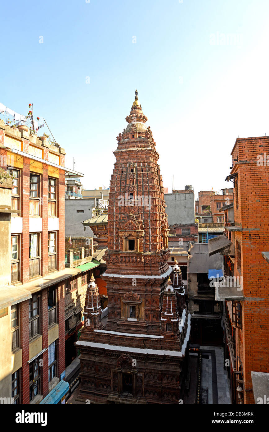 Mahabuddha Tempel Patan Nepal Stockfoto