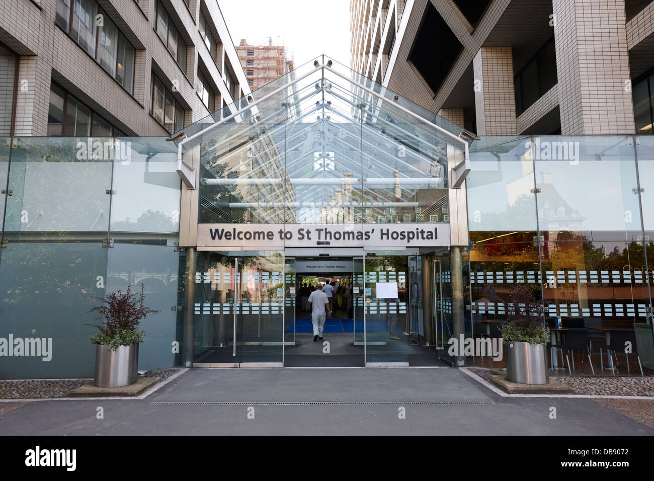 St. Thomas Hospital London England UK Stockfoto