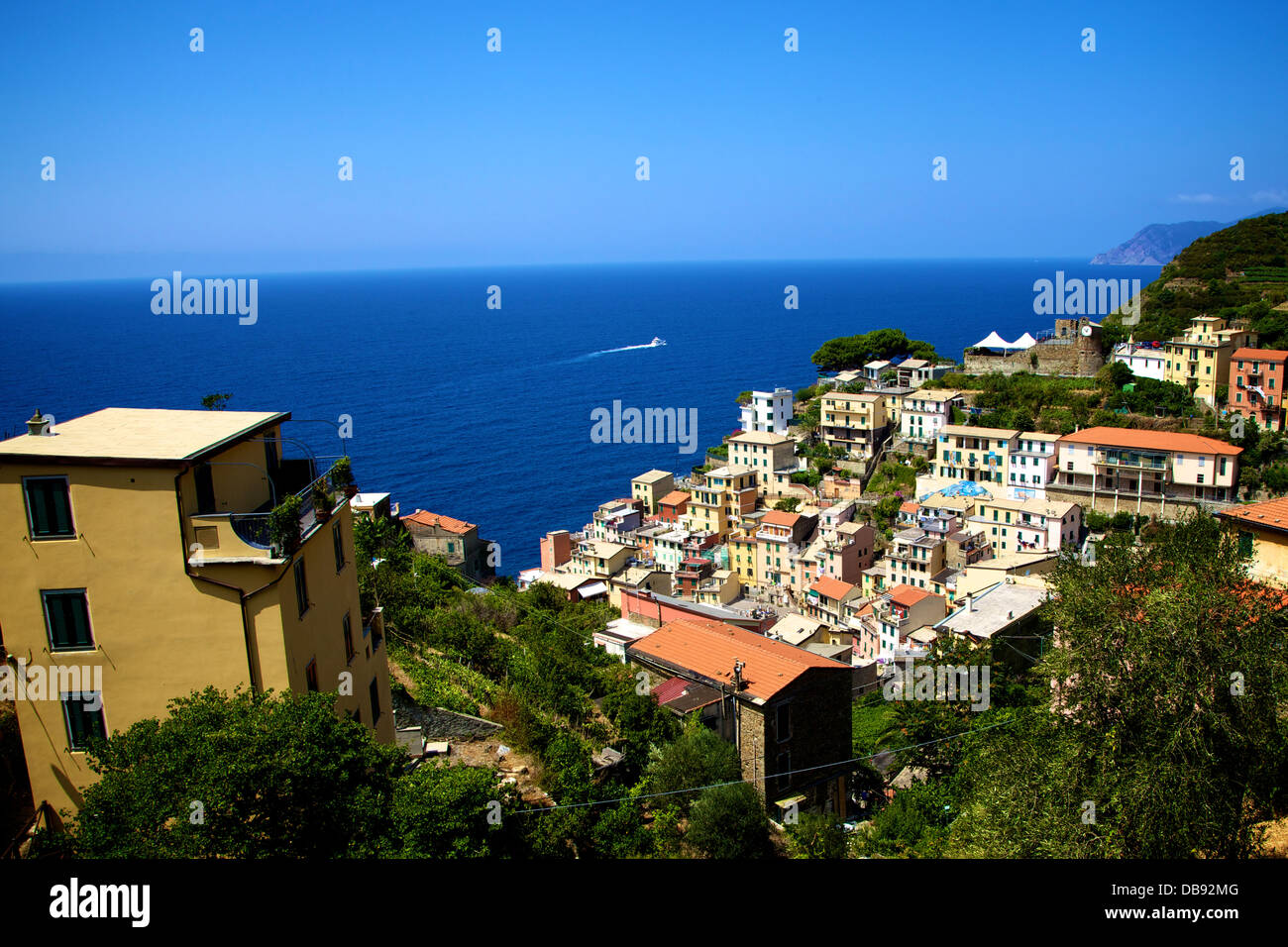 Feriendorf Toskana Küste Stockfoto