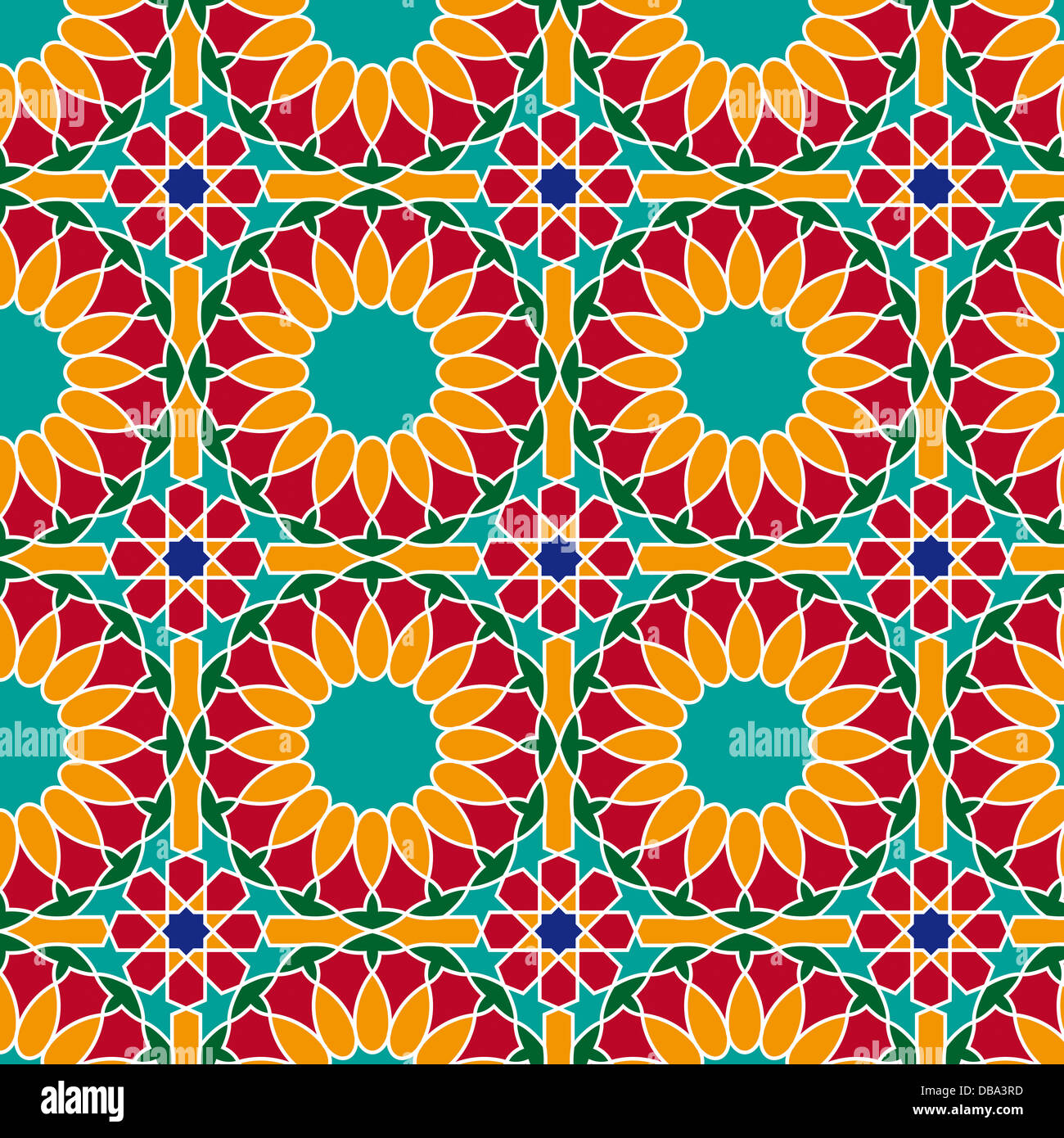 Arabesque nahtlose Muster Stockfoto