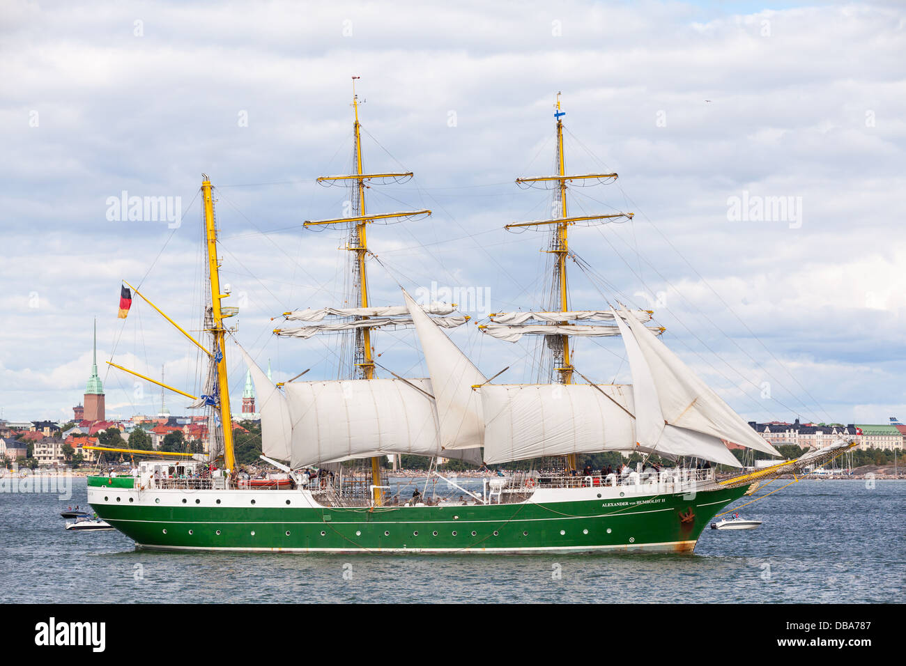 Der große Schiffe Rennen 2013 in Helsinki, Finnland Stockfoto