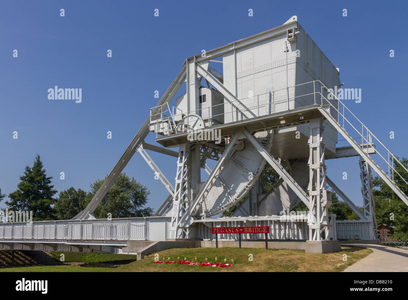 Frankreich Normandie, Ranville, Pegasus-Brücke-museum Stockfoto