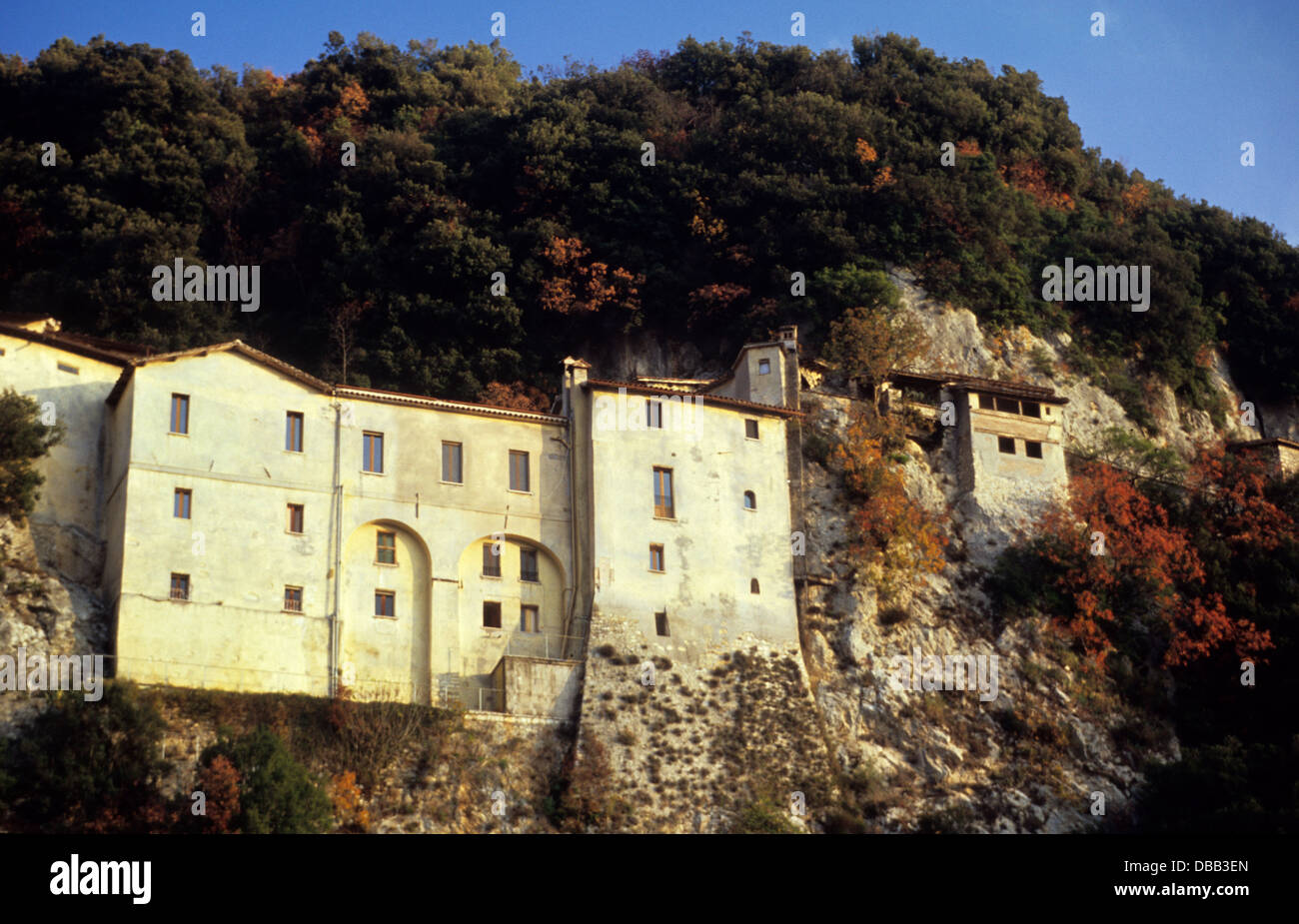 Greccio St. Franziskus von Assisi Heiligtum, Rieti, Lazio, Italien, St