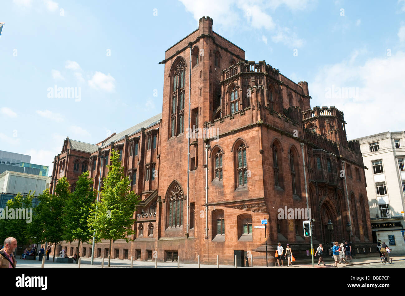 John Rylands Library, Manchester, UK Stockfoto