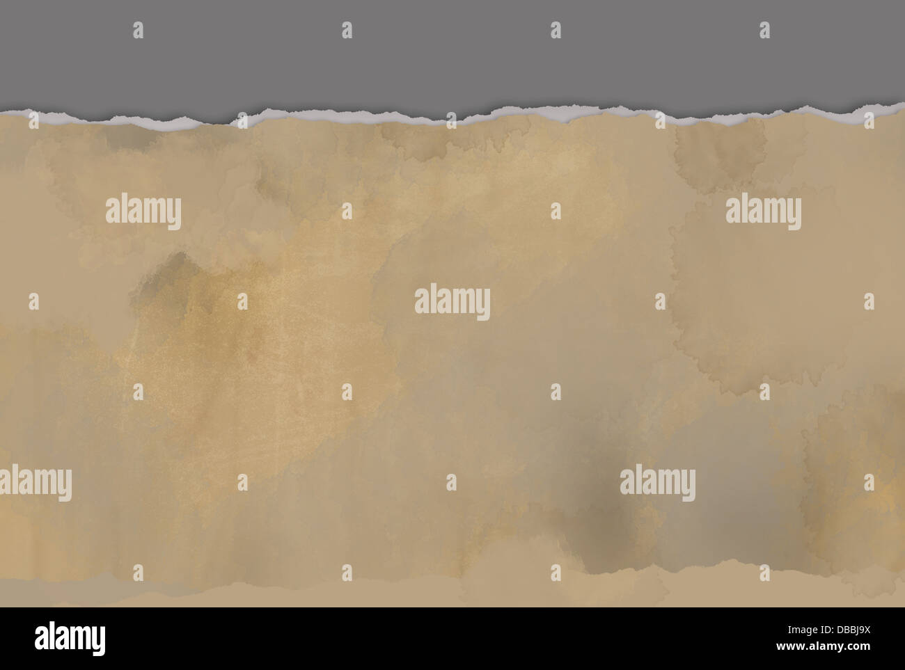 Horizontalen Riss Papier für den Hintergrund in 2d Software gemacht ...