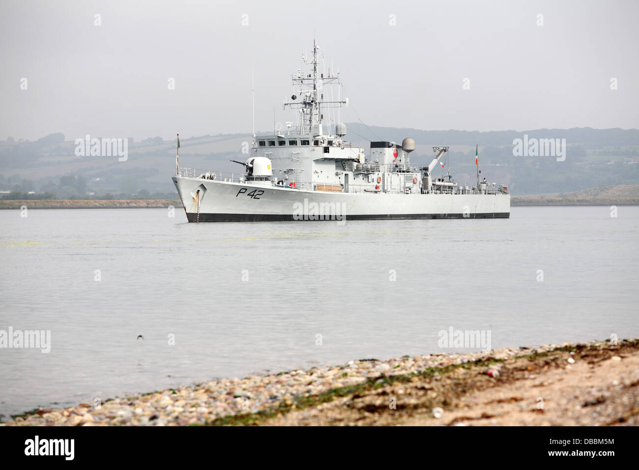 Irische Marine Le Ciara Patrouillenboot Stockfoto