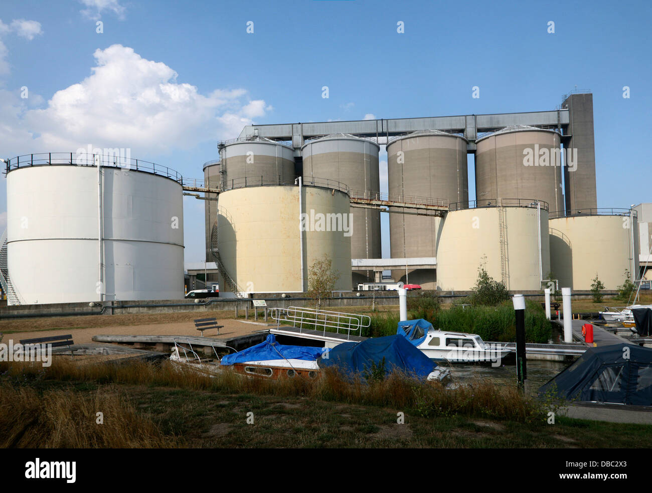 Zuckergewinnung Fabrik Cantley Norfolk England Stockfoto