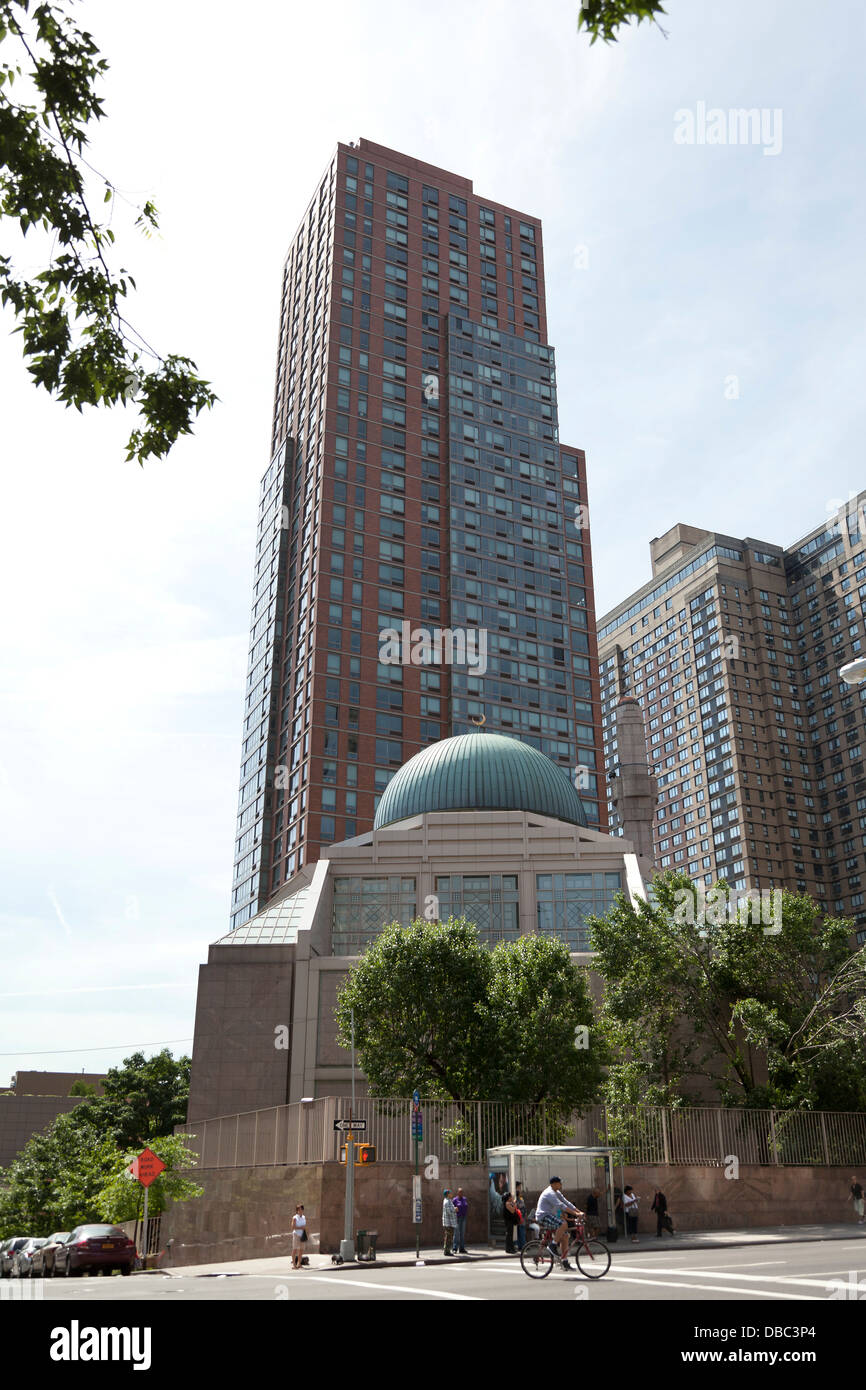 Islamisches Kulturzentrum auf der Upper Eastside von New York City Stockfoto