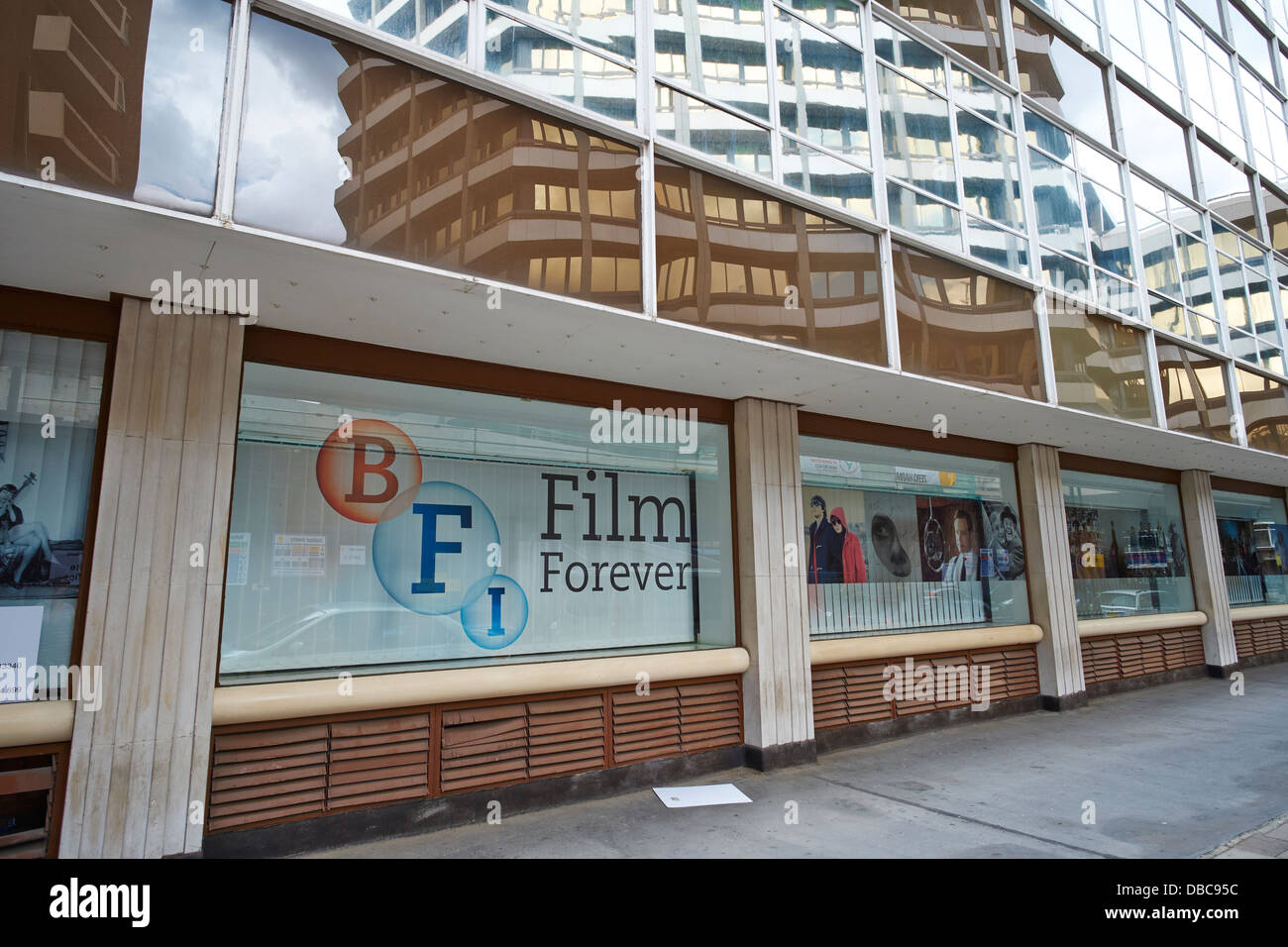 BFI British Film Institute Büros Stephen Street London UK Stockfoto