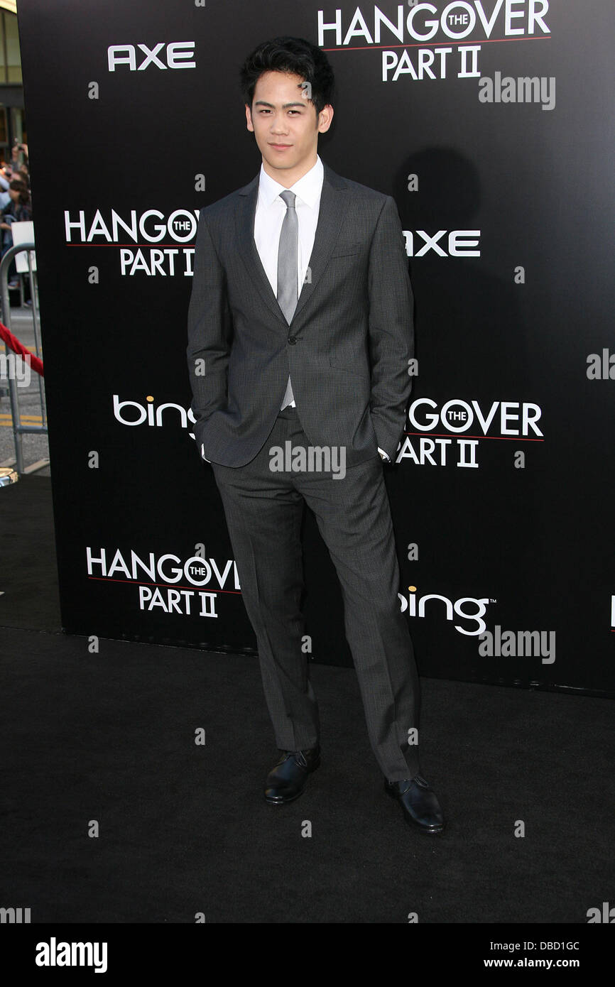 Mason Lee Los Angeles Premiere von "The Hangover Part II" statt bei Graumans Chinese Theatre Hollywood, Kalifornien - 19.05.11 Stockfoto
