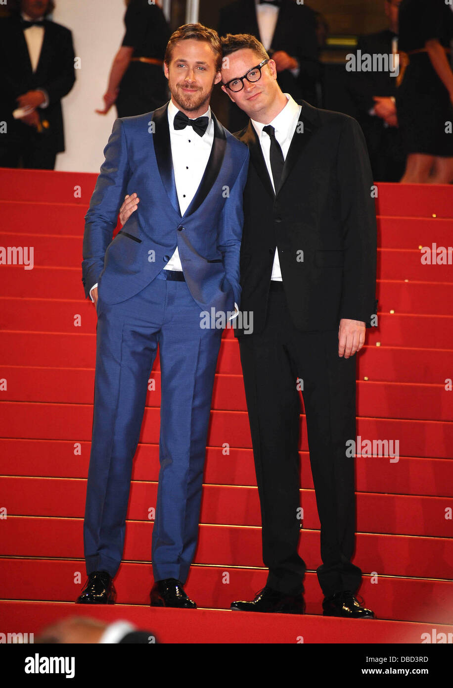 Ryan Gosling und Nicolas Refn 2011 Cannes International Film Festival - Tag 10 - Drive - Wicklung Premiere Cannes, Frankreich - 20.05.11 Stockfoto