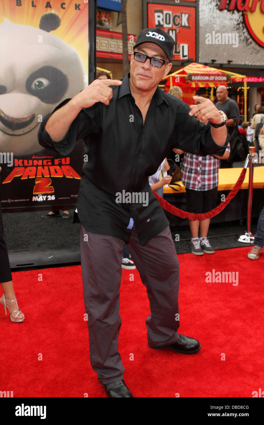 Jean-Claude Van Damme Los Angeles Premiere von "Kung Fu Panda 2" bei Graumans Chinese Theatre Los Angeles, Kalifornien - 22.05.11 statt Stockfoto