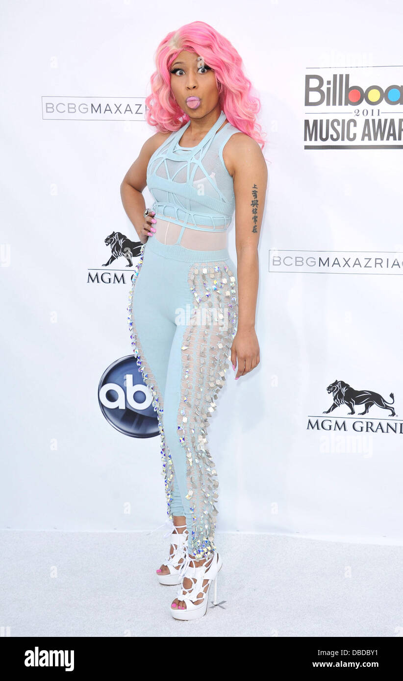 Nicki Minaj Billboard Music Awards 2011 im MGM Grand Garden Arena Las Vegas, Nevada - 22.05.11 Stockfoto