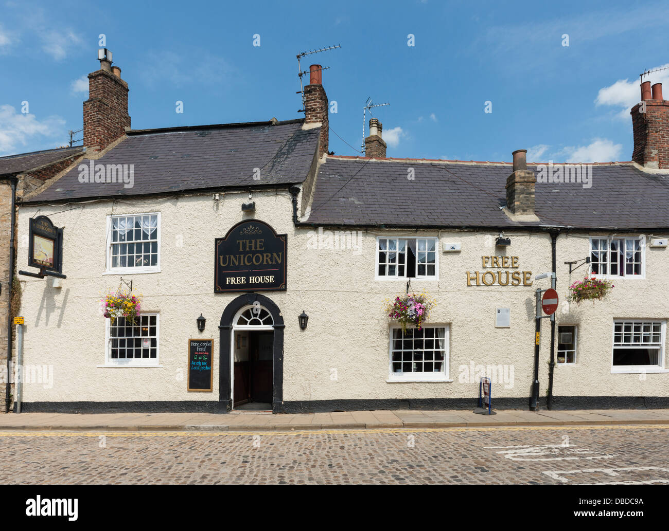 Das Einhorn Inn, Richmond, North Yorkshire Stockfoto