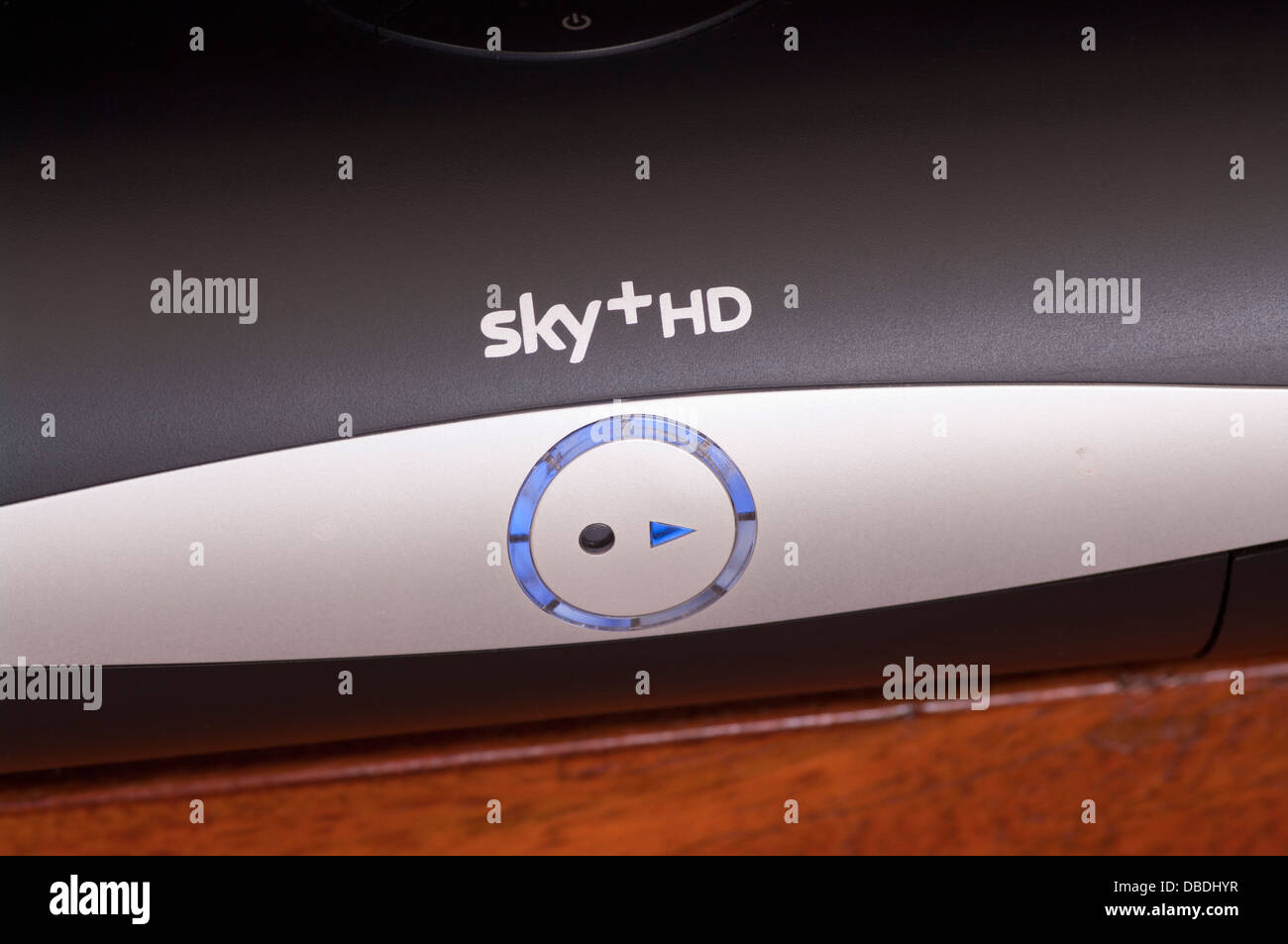 Sky + HD-Box Stockfoto