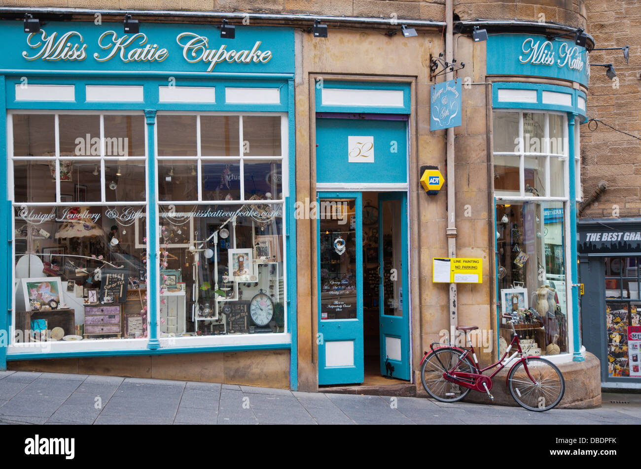 Cockburn Street Altstadt Edinburgh Schottland Großbritannien UK Europe Stockfoto