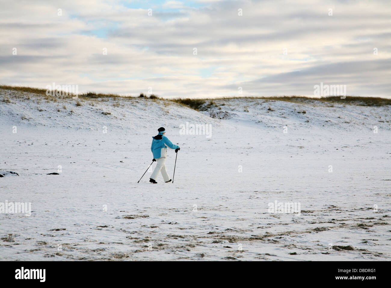 Nordic-walking Stockfoto