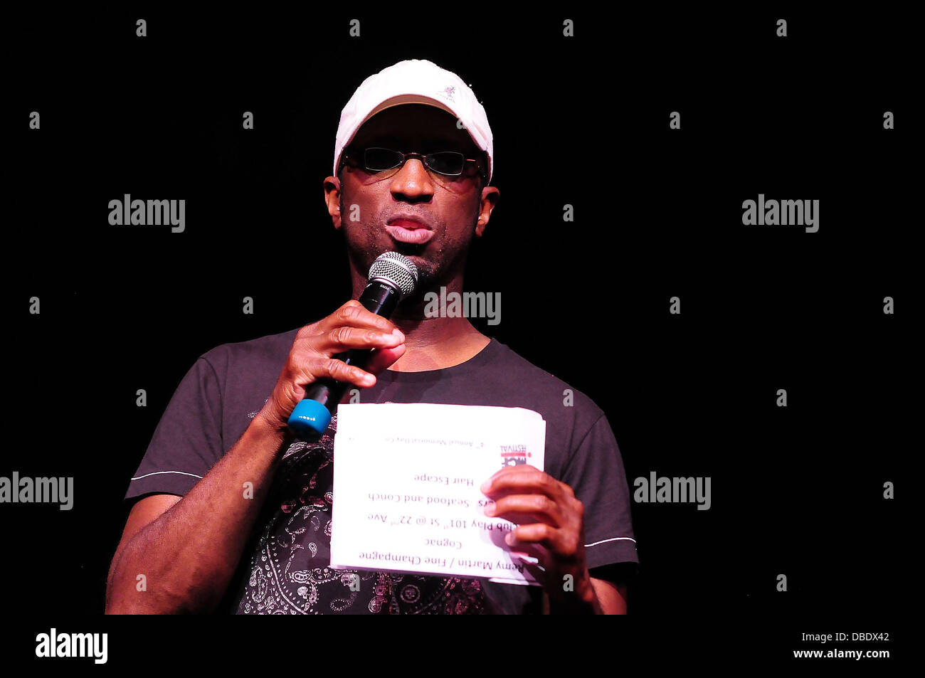 Komiker Rickey Smiley führt beim 4. jährlichen Memorial Wochenende Comedy Festival im James L. Knight Center. Miami, Florida - 29.05.11 obligatorisch Stockfoto
