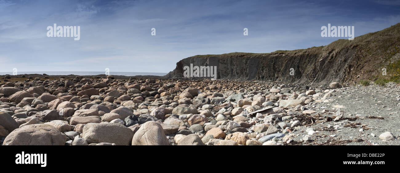 Panorama, Green Point, Gros Morne National Park, UNESCO World Heritage Site, Neufundland Stockfoto