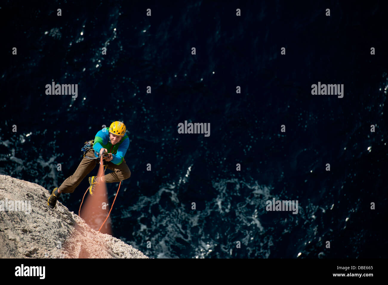 Malta Sportklettern 2012 Stockfoto