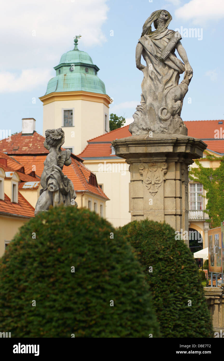 Zamek Książ Schloss Furstenstein unteren Schlesien Hochberg von Pless Familienresidenz Stockfoto