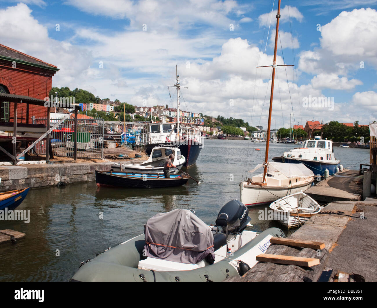 Die Underfall Werft bei Bristol Hafen Bristol England UK Stockfoto