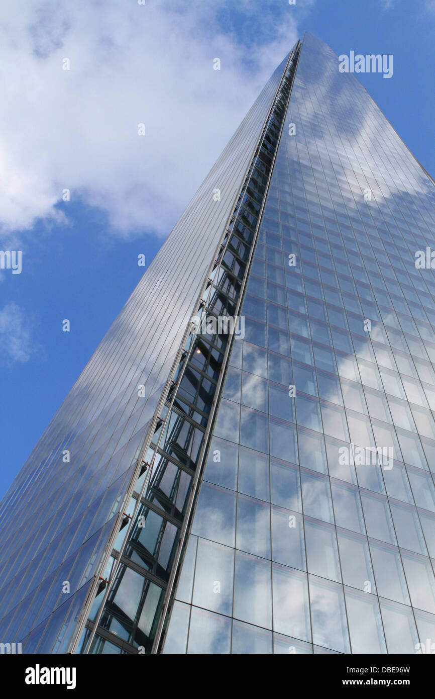 Blick auf The Shard, das höchste Gebäude in Westeuropa. Stockfoto