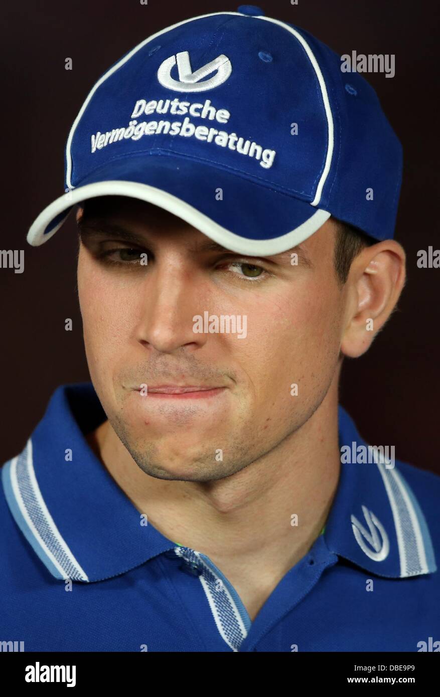 Barcelona, Spanien. 29. Juli 2013. Deutschen Paul Biedermann bei einem