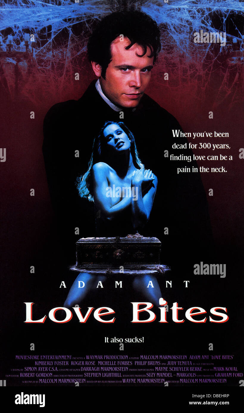 LOVE BITES (1993) POSTER, MALCOLM MARMORSTEIN (DIR) LBTS 004 MOVIESTORE SAMMLUNG LTD Stockfoto