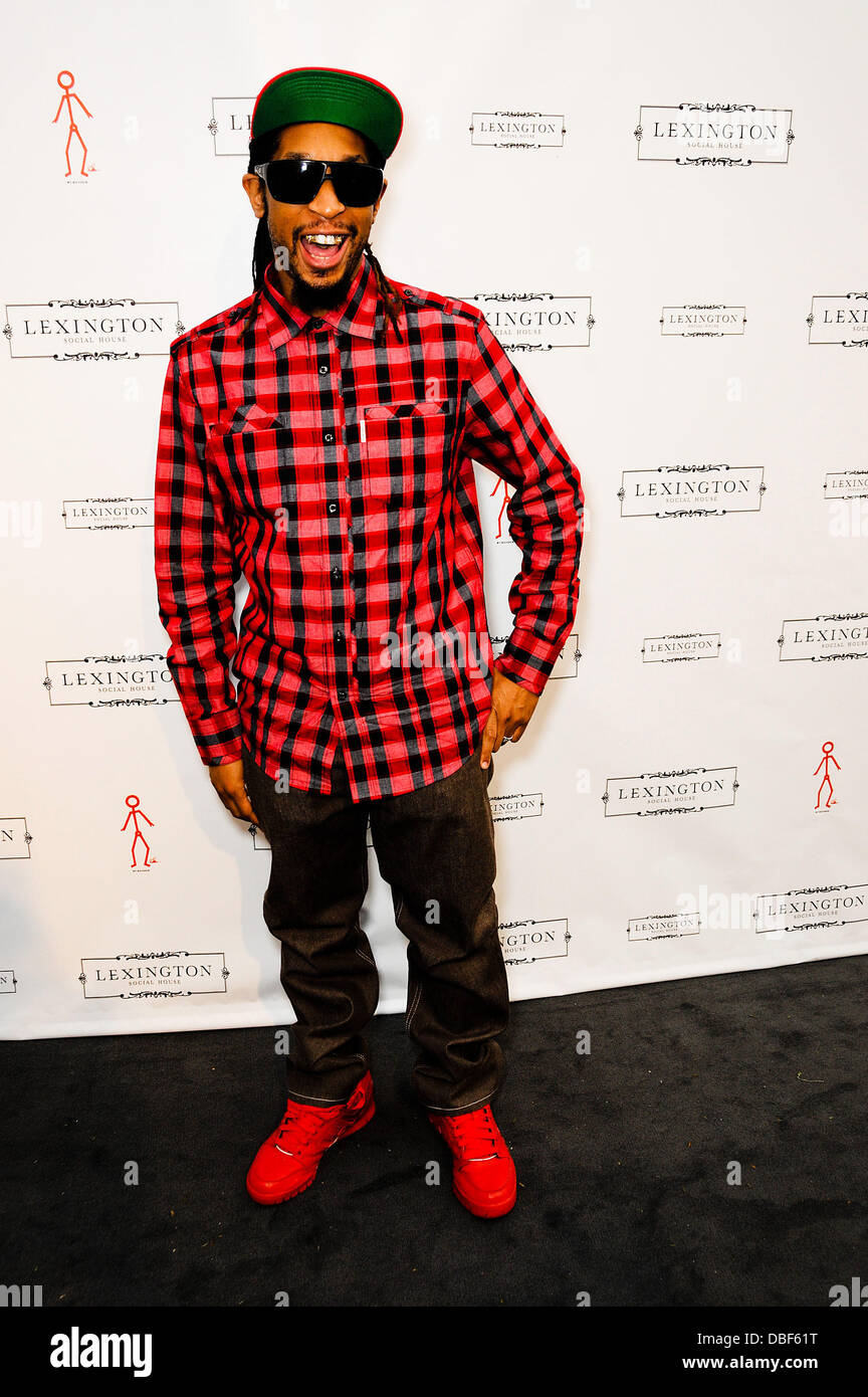 Lil Jon Lexington sozialen Haus Eröffnung - Ankünfte Hollywood, Kalifornien - 08.06.11 Stockfoto