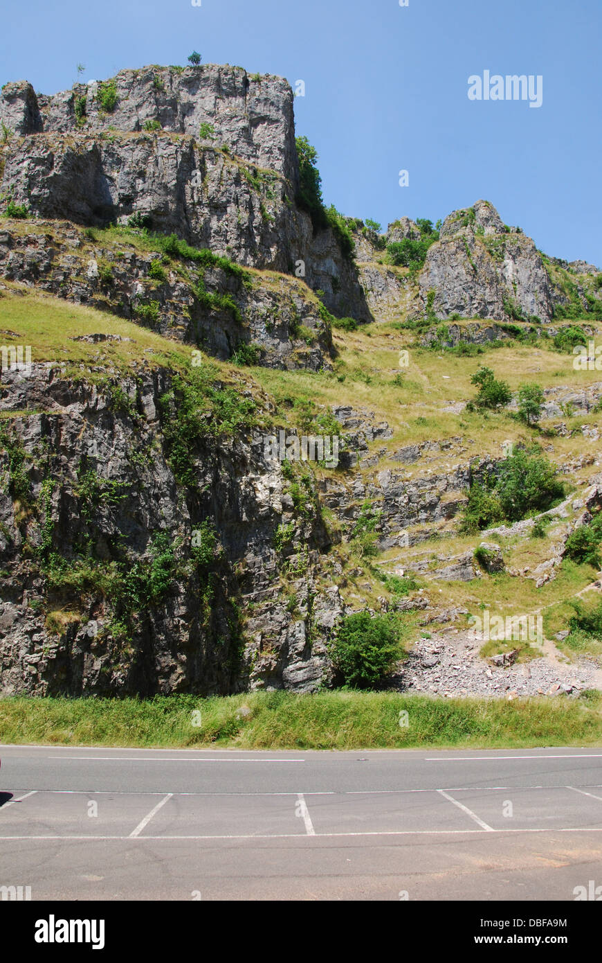 Cheddar Gorge Somerset UK Stockfoto