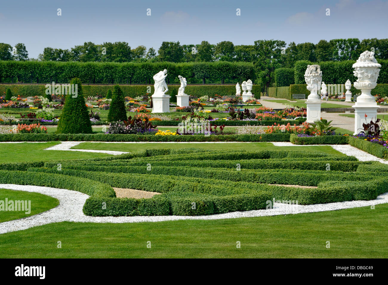 Königlichen Gärten von Herrenhausen sind eines der bedeutendsten
